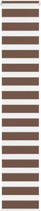 vidaXL - Zebra - rolgordijn - 45x200 - cm - stofbreedte - 40,9 - cm - polyester - bruin