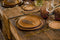 Cosy&Trendy Quintana Amber dinerbord - Ø 27,5 cm - Set-4