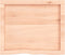 vidaXL - Wandschap - 60x50x(2-6) - cm - onbehandeld - massief - eikenhout