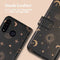 iMoshion Hoesje Geschikt voor Huawei P30 Lite Hoesje Met Pasjeshouder - iMoshion Design Bookcase smartphone - Zwart / Sky Black