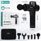 Niceey Massage Gun Pro - Massage Pistool - 30 Snelheden - 6 Opzetstukken - Zwart