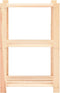 vidaXL - Opbergrekken - 3-laags - 2 - st - 60x38x90 - cm - massief - grenenhout - 150 - kg