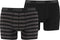 PUMA Stripe Design 1515 Boxershort - 2-pack - Zwart - Maat S