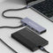 Conceptronic HUBBIES13G - USB Hub - 4 Poorten USB 3.2 Gen 2 - Grijs