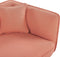 CHEVANNES - Chaise longue - Perzik - - Polyester