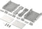 Bopla BOTEGO BO 32018 Tafelbehuizing (l x b x h) 196.9 x 174 x 110.92 mm ABS Grijs-wit (RAL 7035) 1 stuk(s)