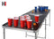 Hi Beerpong Tafel - Opvouwbare en draagbaar - 240x64x54 cm