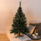 HI - Kerstboom - met - metalen - standaard - 120 - cm - groen