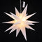 HI - Lampion - kerstster - LED - 58 - cm