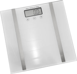 HI Lichaamsanalyseweegschaal zilverkleurig
