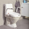 Hi Loo toiletverhoger vast met armleuning - hoogte 6 cm - Etac