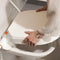 Hi Loo toiletverhoger vast met armleuning - hoogte 6 cm - Etac