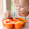 HI NATURE™ Bewaarbakjes babyvoeding - Babyvoedingsaccessoires - Baby bakjes met 4 stuks babylepels - Moedermelk Bewaren - Diepvriesbakjes - Vriezer bakjes - BPA Vrij
