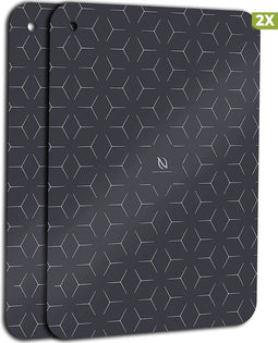 HI NATURE™ Inductie Beschermer set 2 Stuks - Inductie mat - Pannenonderzetter - Hittebestendig - Panbeschermers - Onderzetters Pannen - Inductie Afdekplaat - Afdekplaat Voor Kookplaat - Inductie Matjes 25x35CM - 100% BPA Vrie (Zwart)