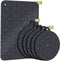 HI NATURE™ Inductie Beschermer set 6 Stuks - Inductie mat - Pannenonderzetter - Hittebestendig - Panbeschermers - Onderzetters Pannen - Inductie Afdekplaat - Afdekplaat Voor Kookplaat - Inductie Matjes - 100% BPA Vrie (Zwart)