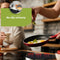 HI NATURE™ Inductie Beschermer set 6 Stuks - Inductie mat - Pannenonderzetter - Hittebestendig - Panbeschermers - Onderzetters Pannen - Inductie Afdekplaat - Afdekplaat Voor Kookplaat - Inductie Matjes - 100% BPA Vrie (Zwart)