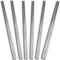 HI NATURE™ Luxe Chopsticks Set - Koreaanse Eetstokjes - Herbruikbaar en Vaatwasserbestendig - 5 Paar - Antislip - Metaal / RVS - Zilver