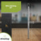 HI NATURE™ Luxe Chopsticks Set - Koreaanse Eetstokjes - Herbruikbaar en Vaatwasserbestendig - 5 Paar - Antislip - Metaal / RVS - Zilver
