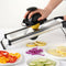 HI NATURE™ Luxe Groentesnijder Mandoline RVS met Veiligheidshandschoen - Mandoline Snijder Roestvrij Staal - Multifunctionele groentesnijder verstelbaar - Uiensnijder | Mandolines keukensnijder - Snijmachine