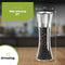 HI NATURE™ Luxe kwaliteit Peper en Zoutmolen set 2 stuks - Pepermolen - Zoutmolen - Instelbare maalgraad - Hervulbaar - Barbecue - BBQ accesoires - Zout peper kruiden - RVS