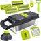 HI NATURE™ Mandoline set 15 delig - Multifunctionele groentesnijder - Uiensnijder | Raspen, Schillers & Snijders | Mandolines keukensnijder - Snijmachine