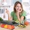 HI NATURE™ Mandoline set 15 delig - Multifunctionele groentesnijder - Uiensnijder | Raspen, Schillers & Snijders | Mandolines keukensnijder - Snijmachine