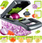 HI NATURE™ Mandoline set 15 delig - Multifunctionele groentesnijder - Uiensnijder | Raspen, Schillers & Snijders | Mandolines keukensnijder - Snijmachine
