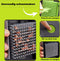 HI NATURE™ Mandoline set 15 delig - Multifunctionele groentesnijder - Uiensnijder | Raspen, Schillers & Snijders | Mandolines keukensnijder - Snijmachine
