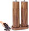 HI NATURE™ Peper en Zoutmolen Set - Pepermolen | Zoutmolen - Zout en peper set - Premium kwaliteit Acaciahout- Hervulbaar