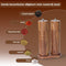 HI NATURE™ Peper en Zoutmolen Set - Pepermolen | Zoutmolen - Zout en peper set - Premium kwaliteit Acaciahout- Hervulbaar