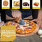 HI NATURE™ Pizzasnijder – Pizzames – Pizzaroller – Robuust & Scherp Wiel- Vaatwasserbestendig – Antislip