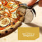 HI NATURE™ Pizzasnijder – Pizzames – Pizzaroller – Robuust & Scherp Wiel- Vaatwasserbestendig – Antislip