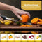 HI NATURE™ Premium Rasp zester - Handrasp lang- Citroenrasp - Kaasrasp - Gemberrasp - Knoflookrasp | Roestvrij staal Zwart