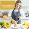 HI NATURE™ Premium Rasp zester - Handrasp lang- Citroenrasp - Kaasrasp - Gemberrasp - Knoflookrasp | Roestvrij staal Zwart
