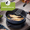 HI NATURE™ Premium Roestvrijstalen Visspatel - Grillspatel - Barbecue accessoires voor vis | Hittebestendig - Vaatwasserbestendig Spatelset met siliconen tip | Anti-aanbak BBQ Spatels - Keukenspatel - Bakspaan | keukengerei set (Groot en Klein)