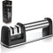 HI NATURE™ Professionele Messenslijper - Aanzetstaal - Doortrekslijper – Antislip - Scharenslijper - Messen slijper - Knife sharpener - RVS