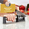 HI NATURE™ Professionele Messenslijper - Aanzetstaal - Doortrekslijper – Antislip - Scharenslijper - Messen slijper - Knife sharpener - RVS