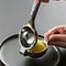 HI NATURE™ Robuuste Kwaliteit Citroenpers | Limoenpers - Handmatige Citroenpers - Lemon squeezer - Citrusknijper - Fruitpers - Sinaasappelpers | Zilver