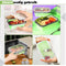 HI NATURE™ Vershoudbakjes set 4 stuks - Bewaarbakjes opvouwbaar - Diepvriesbakjes vierkant - Meal prep bakjes - Lunchbox set - Magnetron bakjes met deksel - BPA Vrij Siliconen vershouddoos - Silicone bakjes - Voedselcontainer