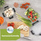 HI NATURE™ Vershoudbakjes set Glas - Meal Prep Bakjes - Luchtdicht vershouddoos van glas - Diepvriesbakjes - BPA Vrije Magnetronbakjes - Bewaarbakjes met deksel | 1L - Glas - 5 Stuks