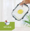 HI NATURE™ Vershoudbakjes set Glas - Meal Prep Bakjes - Luchtdicht vershouddoos van glas - Diepvriesbakjes - BPA Vrije Magnetronbakjes - Bewaarbakjes met deksel | 1L - Glas - 5 Stuks