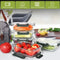 HI NATURE™ Vershoudbakjes set Glas - Meal Prep Bakjes - Luchtdicht vershouddoos van glas - Diepvriesbakjes - BPA Vrije Magnetronbakjes - Bewaarbakjes met deksel | 1L - Glas - 5 Stuks