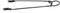 Hi-point Spatbordstang Met Bumper 28 Inch Achter Zwart