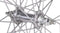 Hi-point Voorwiel 28 X 1 5/8 X 1 3/8 Aluminium 36g Zwart