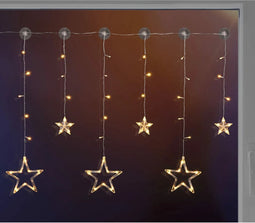 HI - Sterrenlichtgordijn - Fairy - met - 63 - LED's