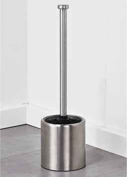 HI toiletborstel met houder 10 cm roestvrij staal