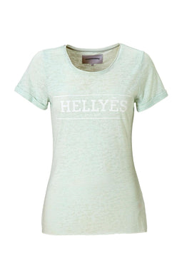 Hellyes T-shirt - Dames - Korte mouw - Mint - Maat XL