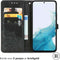 iMoshion Hoesje Geschikt voor Samsung Galaxy A34 (5G) Hoesje Met Pasjeshouder - iMoshion Mandala Bookcase - Zwart