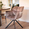Liviza Stoel Terme Bruin - Polyester - Rond Bruin - 81 cm , 645 cm , 64 cm