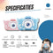 Jor Quality Digitale Kindercamera - HD 20 Megapixel - Inclusief 32GB Micro SD Kaart - Blauw